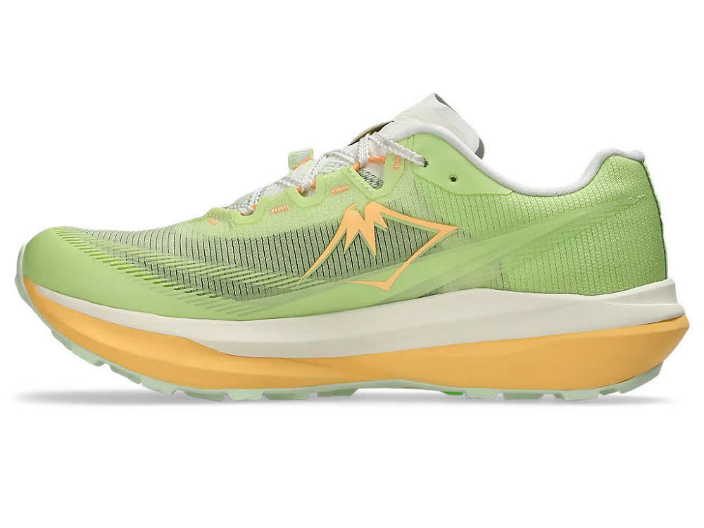 Asics FUJISPEED 4 Unisex Joggingschuhe Laufschuhe lime green/cream