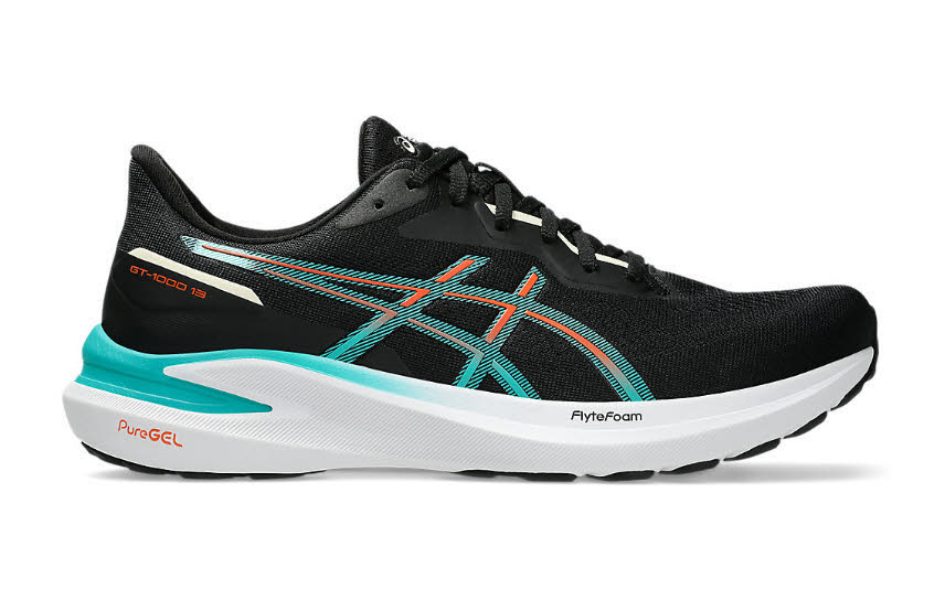 ASICS GT-1000 13 Laufschuh Joggingschuh Herren schwarz