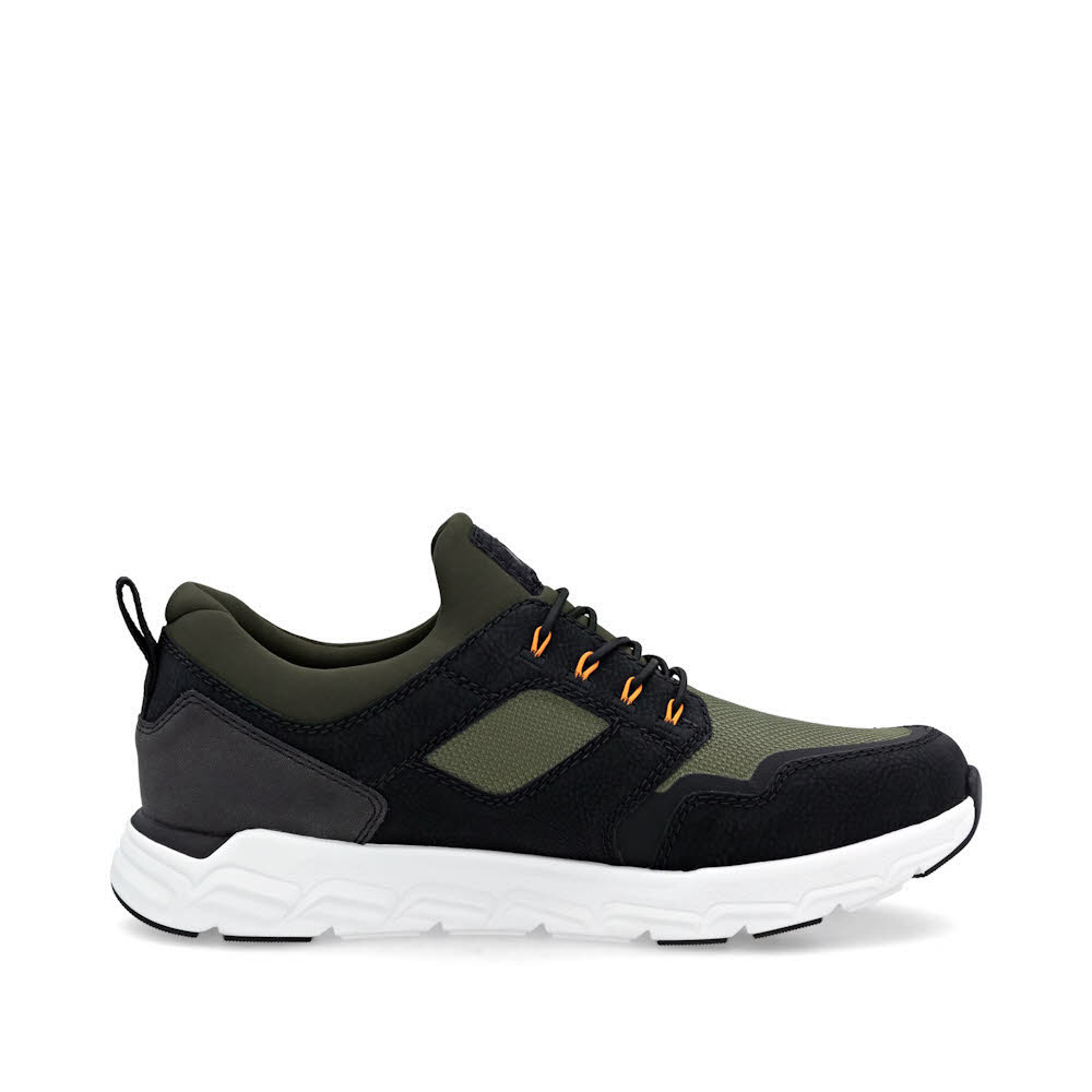 Rieker HWK Herren Halbschuhe Sneaker Low grün