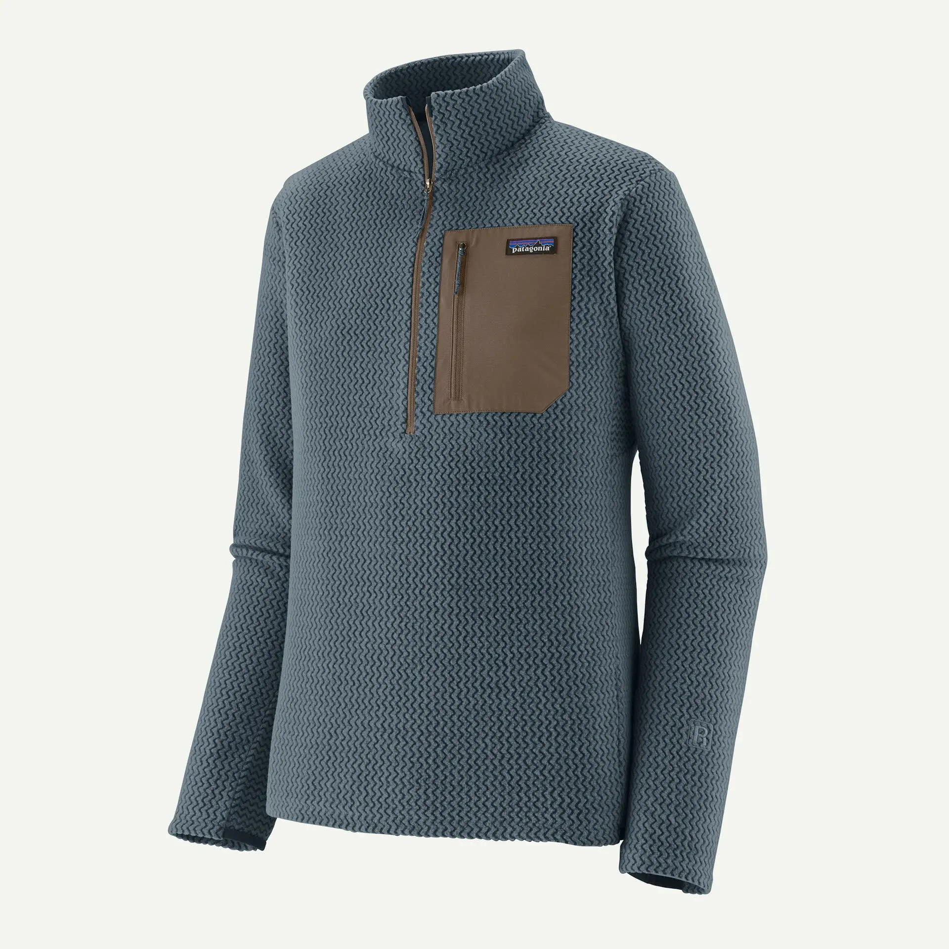 Patagonia R1 Air Zip Neck Herren Midlayer Fleecepullover summit blue