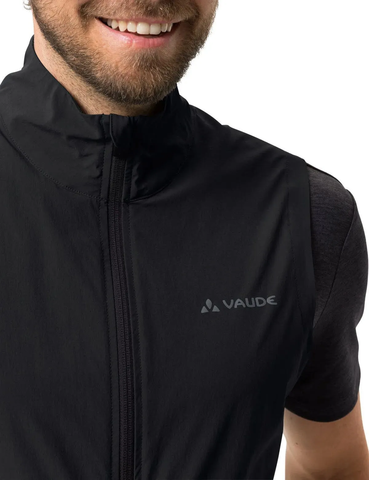 Vaude Yaras Weste Herren Fahrradweste schwarz