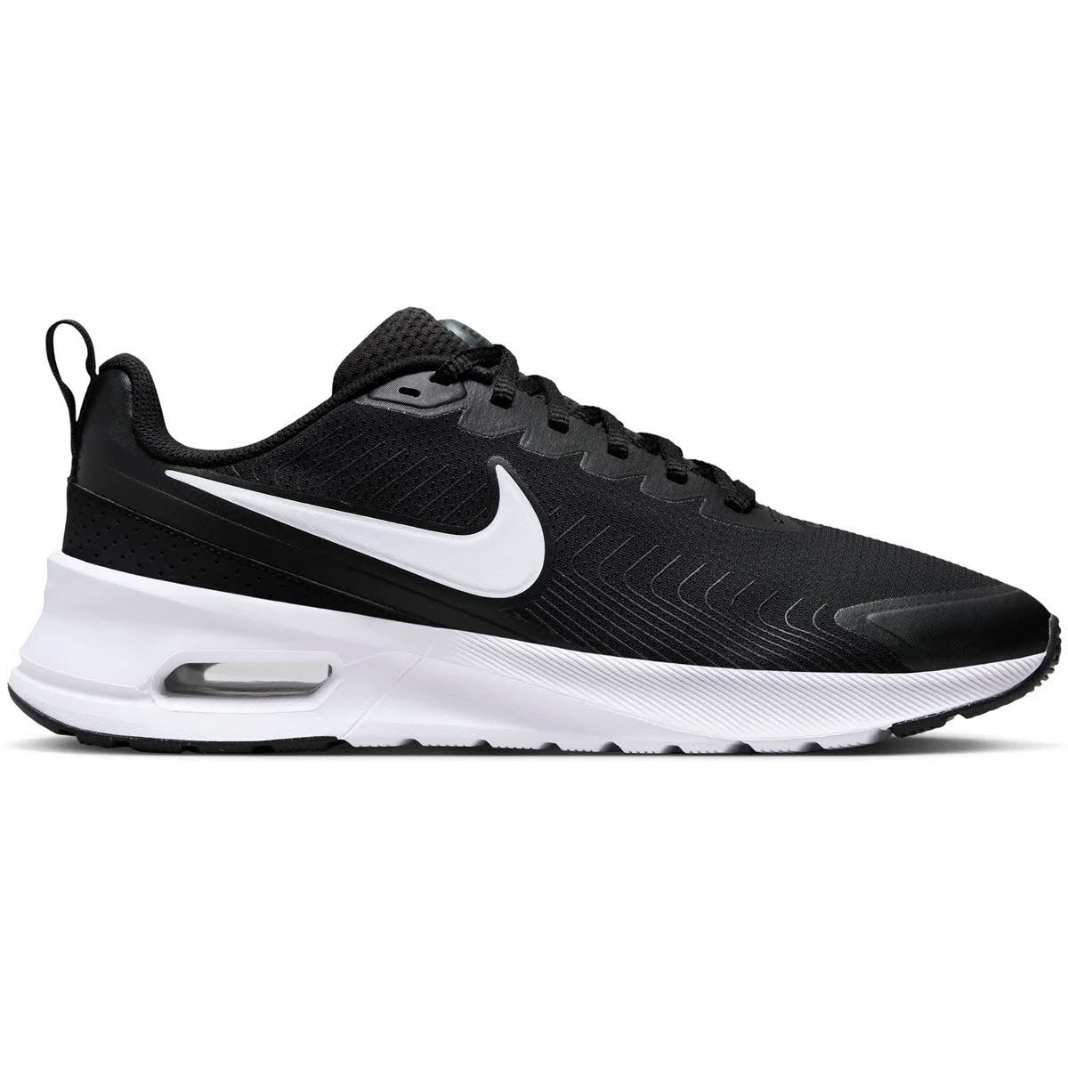 Nike Air Max Nuaxis Herren Freizeitschuhe schwarz