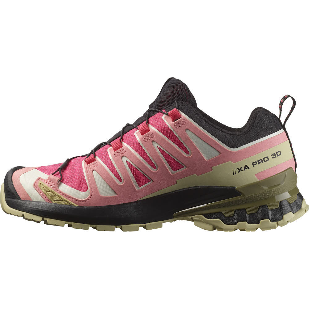 Salomon XA PRO 3D V9 GTX W Damen Trailrunning Laufschuhe rouge red/vanilla ice
