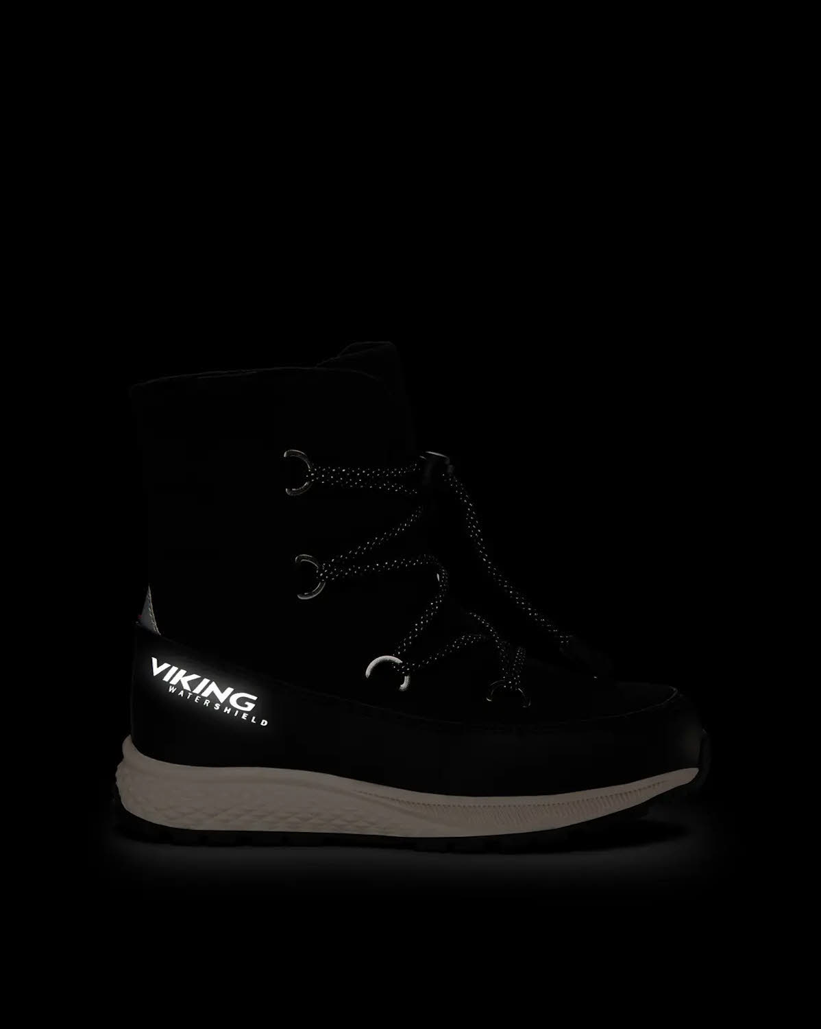 Viking Equip Warm WP SL Kinder Outdoorstiefel Thermoboots wasserdicht schwarz
