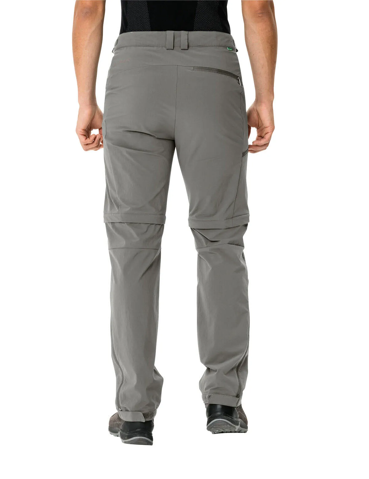Vaude Men's Farley Stretch T-Zip Pants III Wanderhose Herren grau