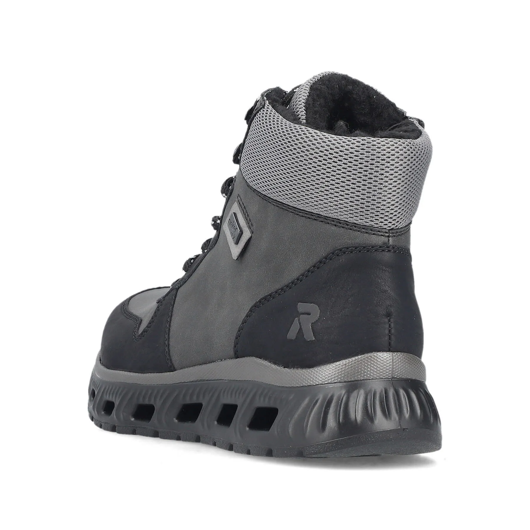 Rieker Damen Sneaker High schwarz