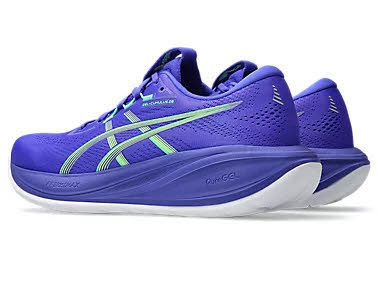 Asics GEL-CUMULUS 28 Herren Laufschuh – Komfort, Dynamik & PureGEL Cobalt Burst/Illuminate Green