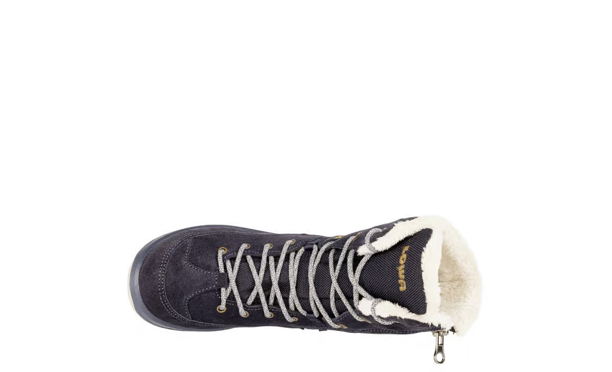 Lowa Bianca GTX Winterstiefel gefüttert Kinder blau