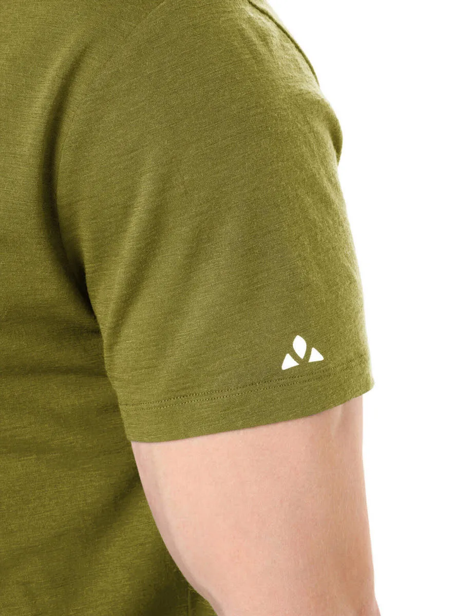 Vaude Tekoa Wool Herren T-Shirt Merino grün