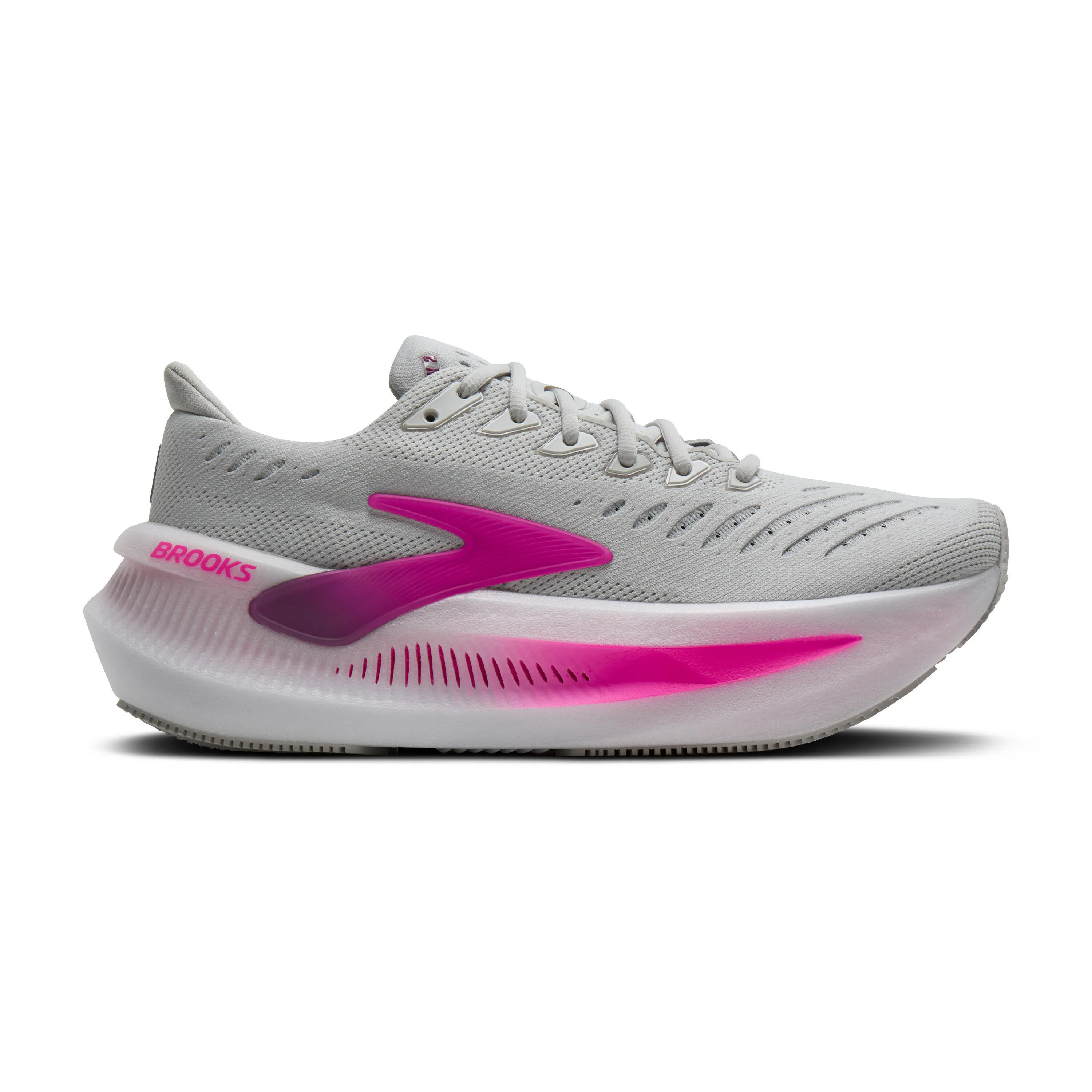Brooks Glycerin Max 2 Damen Joggingschuhe Laufschuhe grau/pink