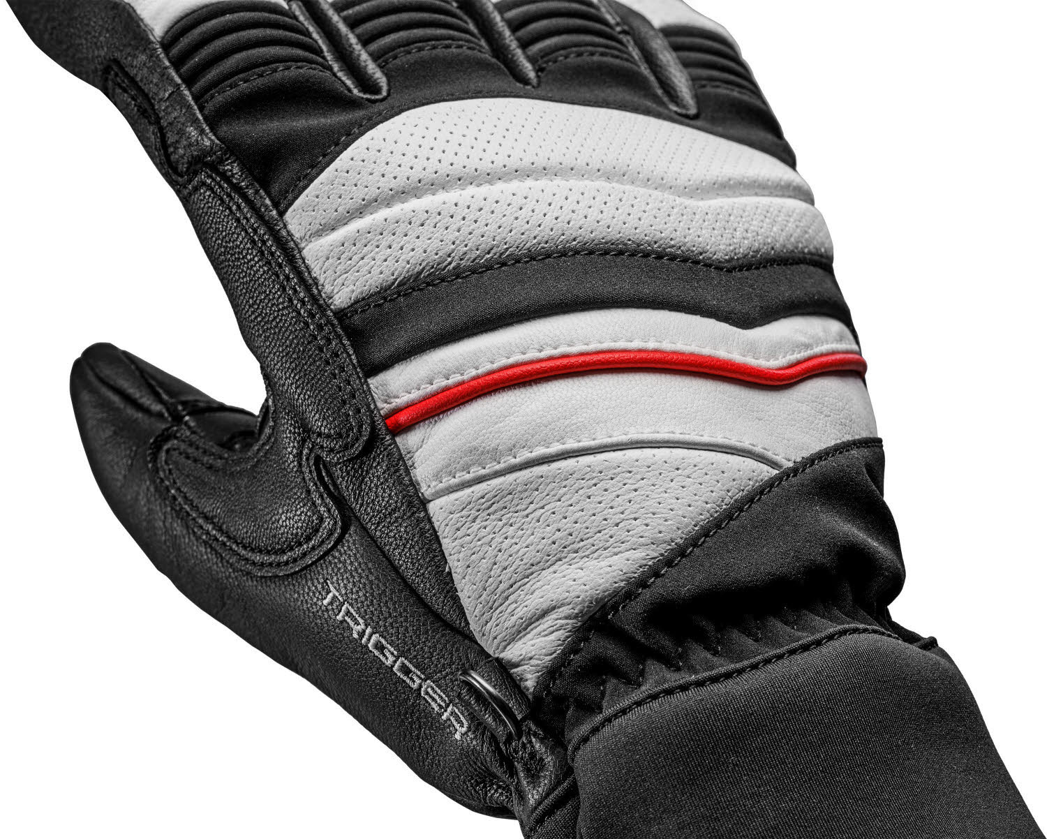 Leki HS Epicon TR Unisex Skihandschuhe Fingerlinge weiß/schwarz