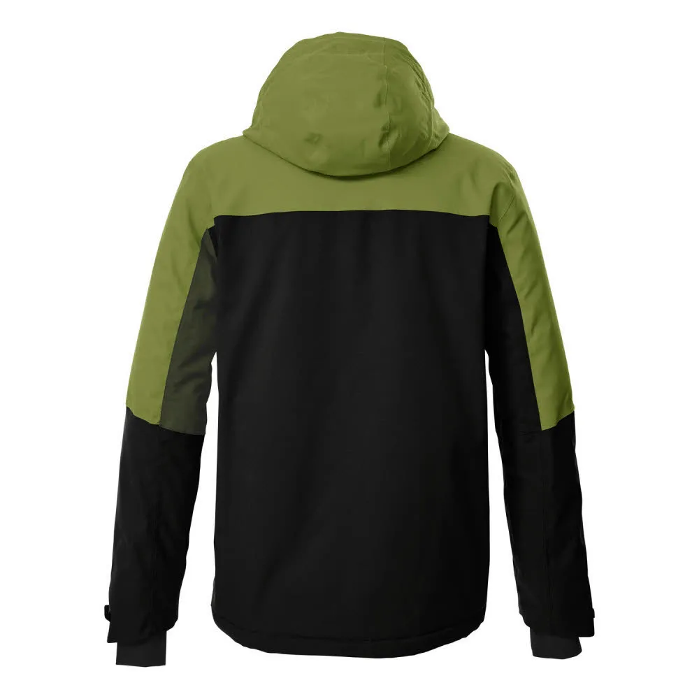 Killtec KSW 52 MN SKI JCKT Herren Skijacke schwarz/grün