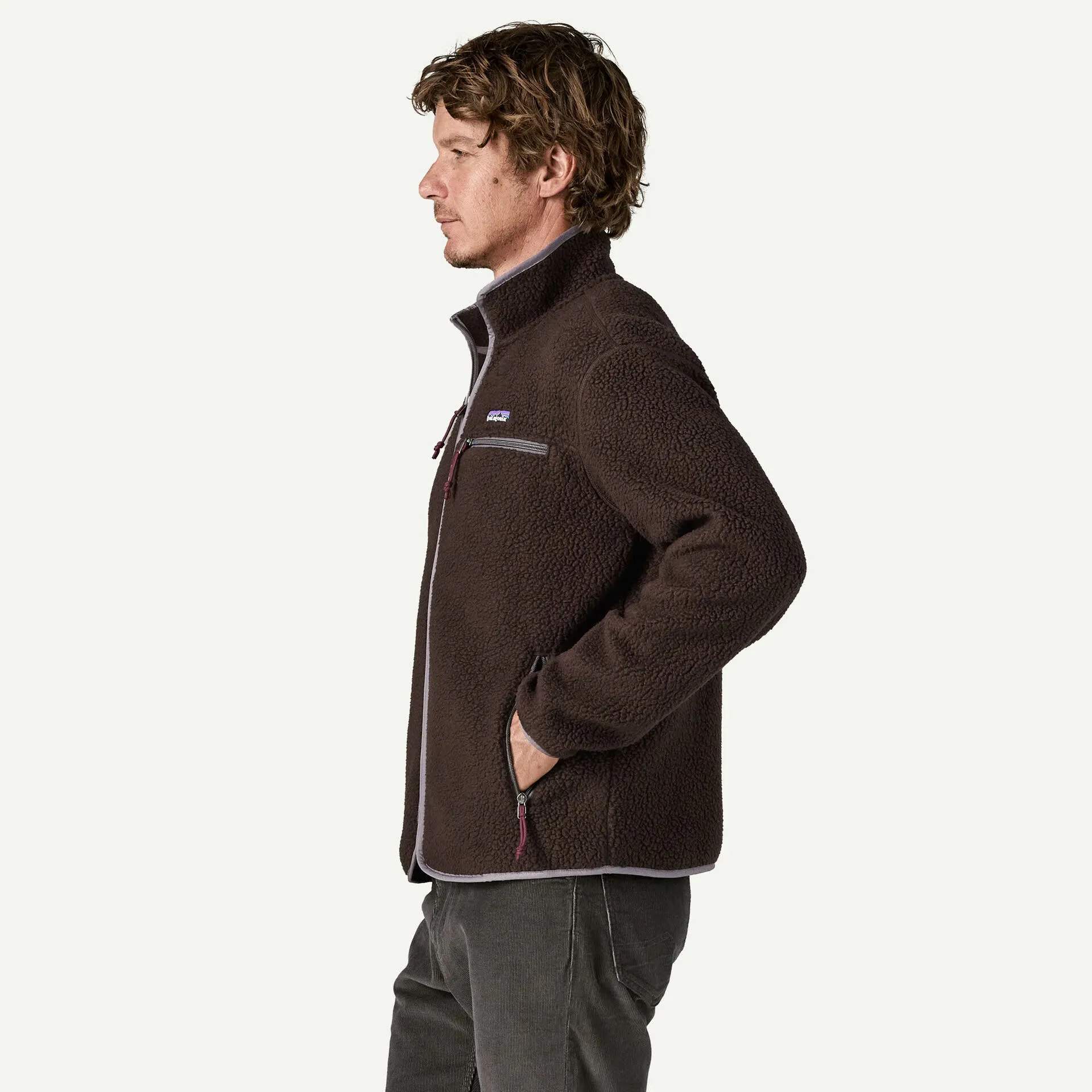 Patagonia Retro Pile Jacket Herren Fleecejacke den brown