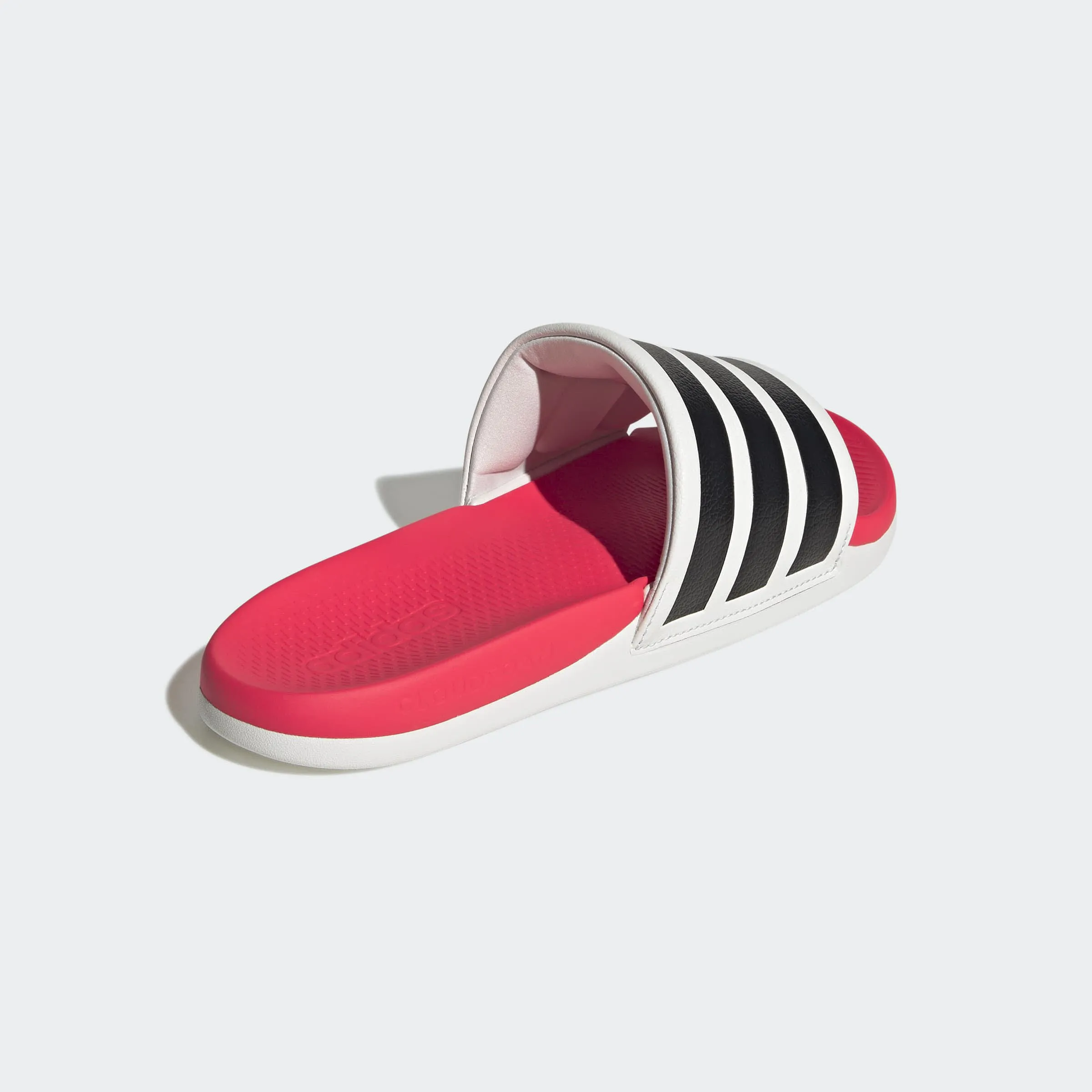 adidas ADILETTE COMFORT 2.0 Unisex Badelatschen weiß/rot/schwarz