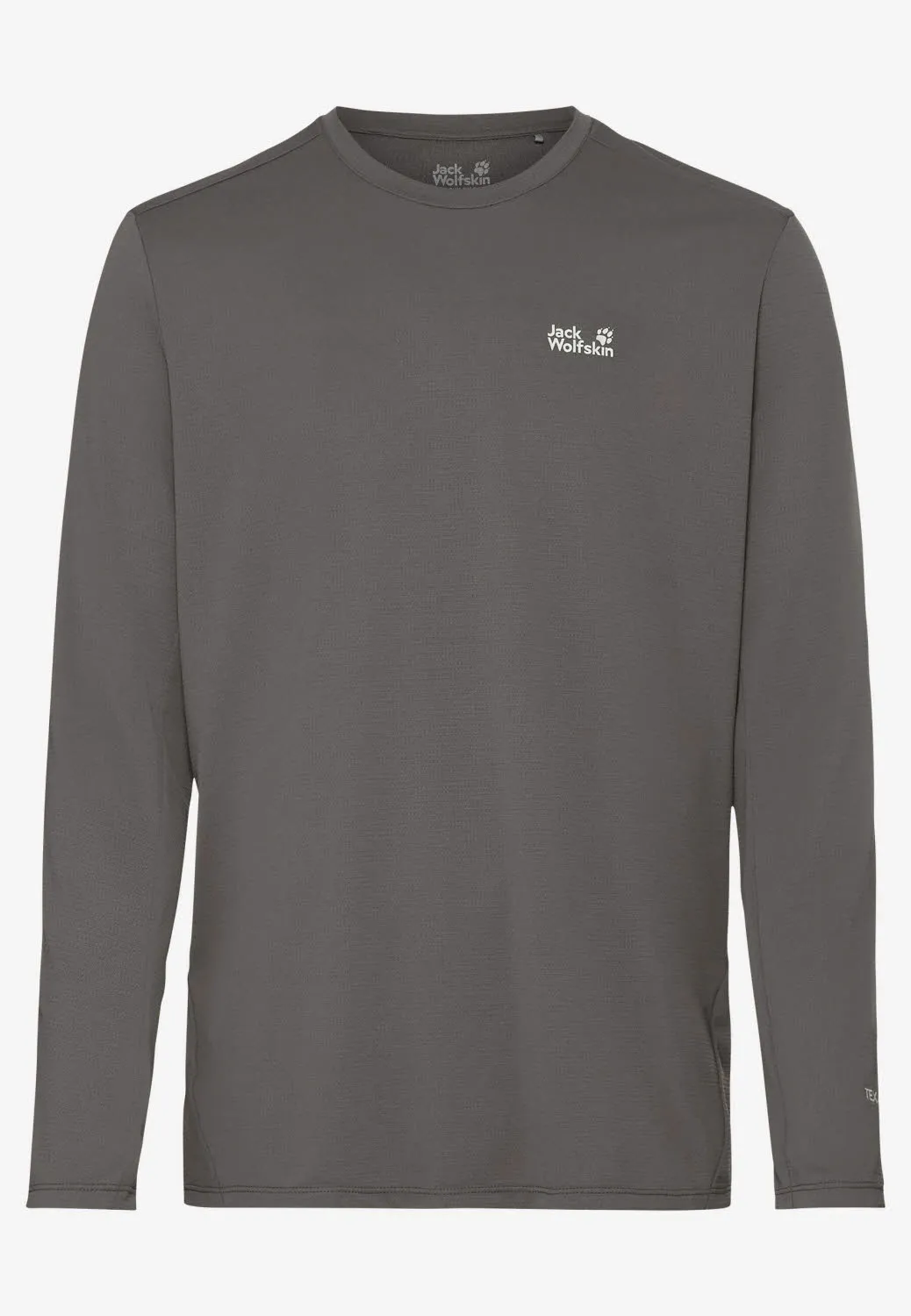 Jack Wolfskin PRELIGHT SUNCOOL LS M Herren Sweatshirt Longsleeve flint