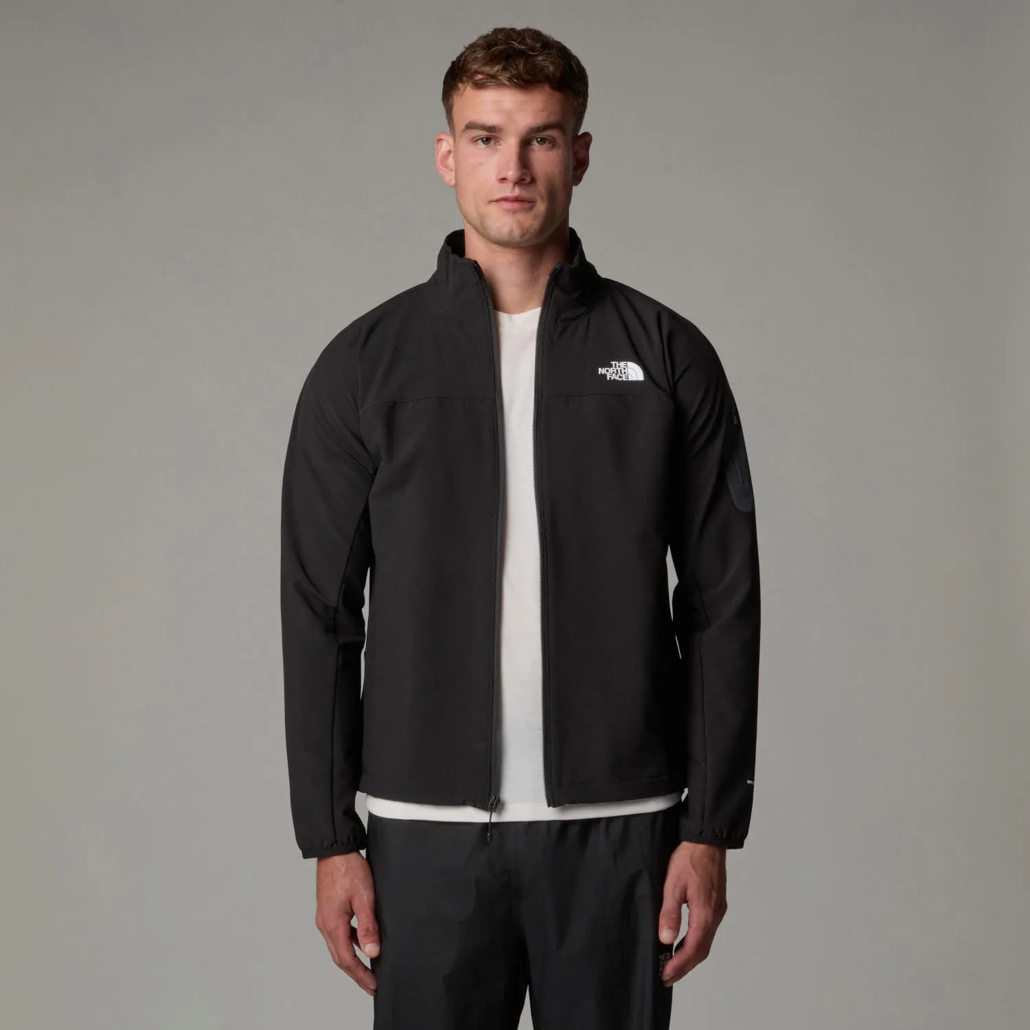 The North Face Tek Approach Jacke Herren Windjacke Wanderjacke schwarz