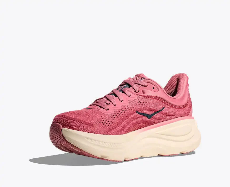 Hoka Bondi 9 Laufschuh Damen lingonberry / cranberry