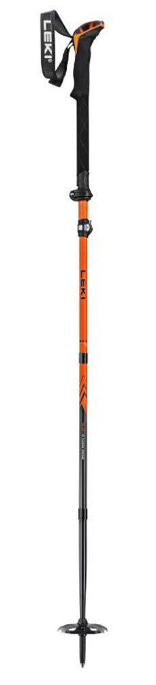 Leki Sherpa FX Carbon Strong Unisex Wanderstöcke Tourenstöcke Faltstöcke orange