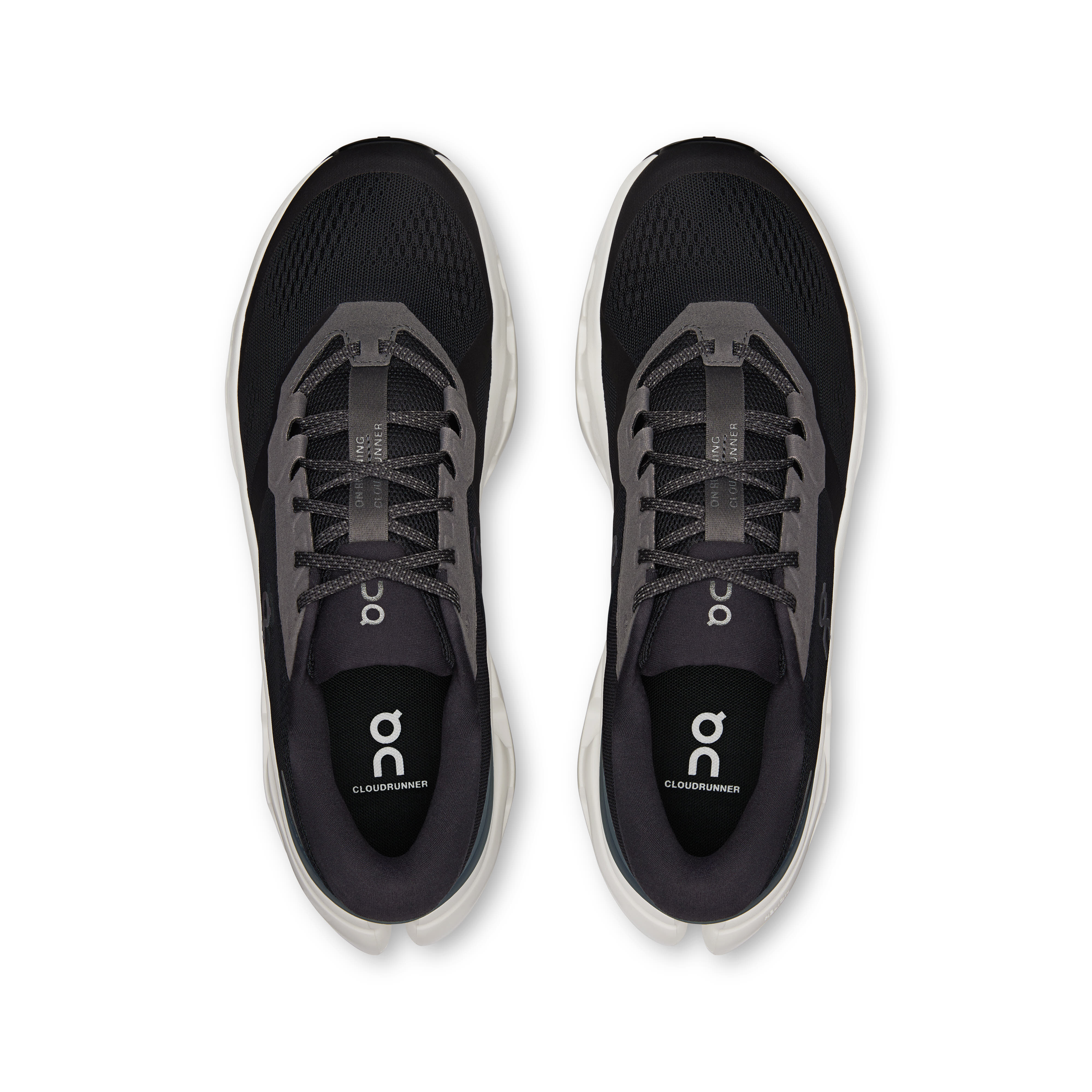 ON CLOUDRUNNER 3 Herren Laufschuhe Joggingschuhe black/ivory