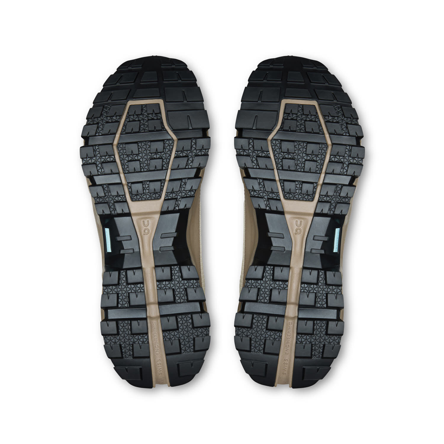 ON CLOUDROCK LOW WP Damen Wanderschuhe Trekkingschuhe grain/soba