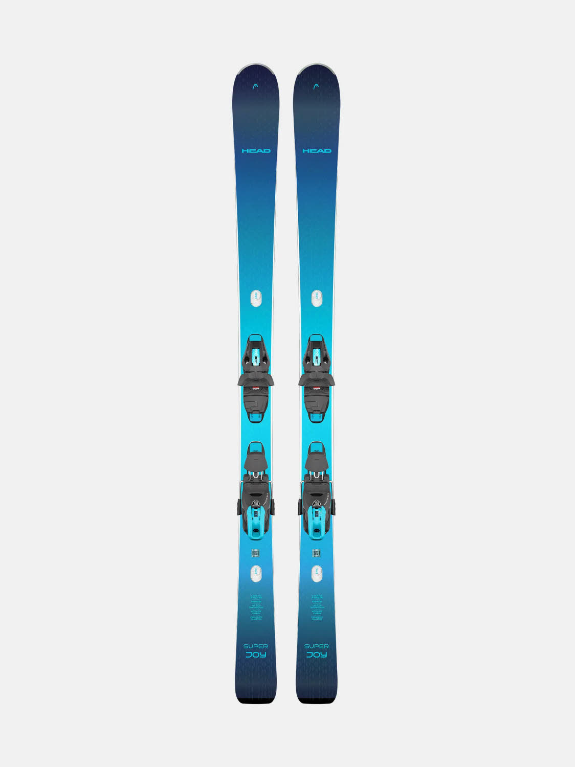 Head e-super Joy SW + Prot. SLR 11 GW Damenski Fortgeschrittene 26/27 blau