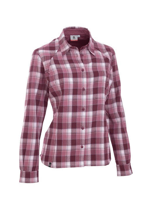 Maul Sport Trento II Damen Flanellbluse Hemd light purple