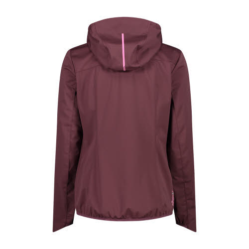 CMP Fix Hood Damen Softshelljacke Windstopper Rot