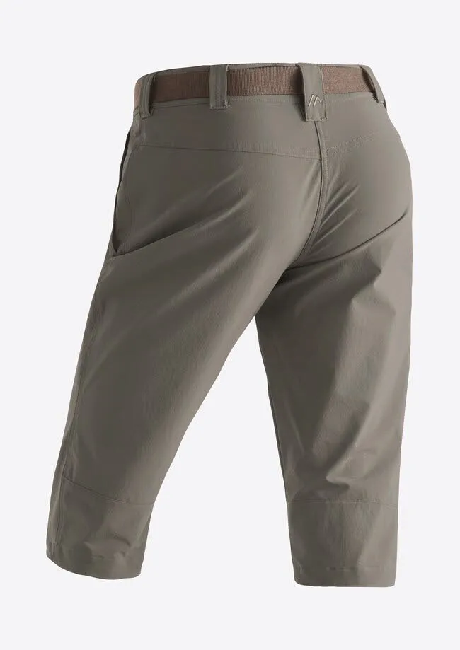 Maier Sports Inara Slim 3/4 Damen Wandercapri Outdoor Sport Freizeit braun NEU