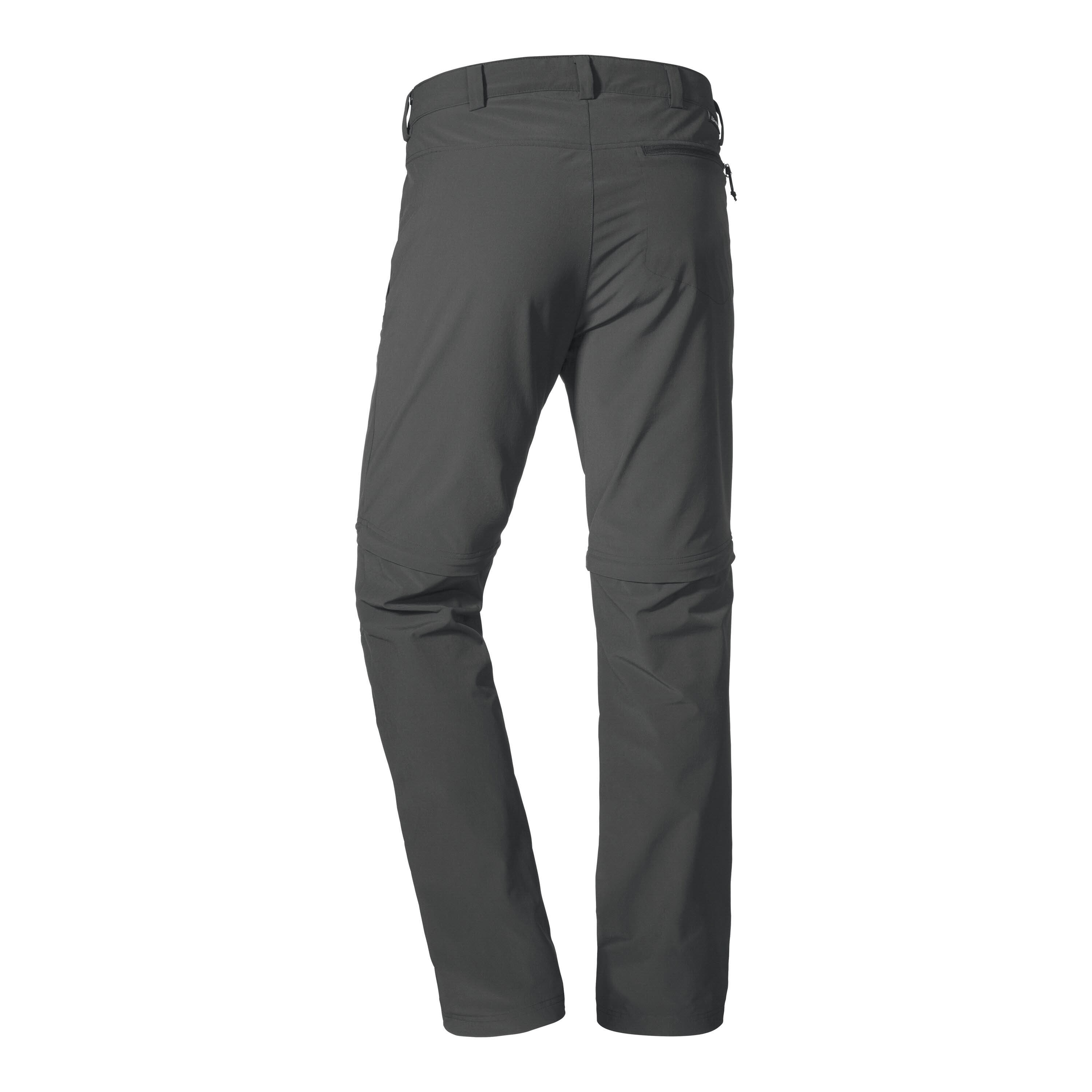 Schöffel Folkstone Zip Off Herren Wanderhose Trekkinghose Outdoorhose grau