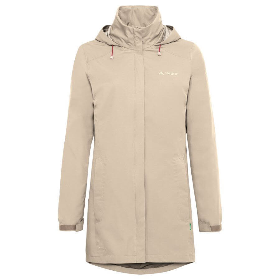 Vaude Escape Regen-Parka Damen Outdoorjacke Regenjacke beige