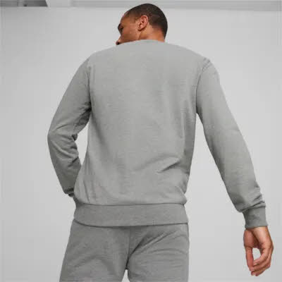 Puma teamGOAL Casuals Crew Neck Sweat Pullover Herren grau