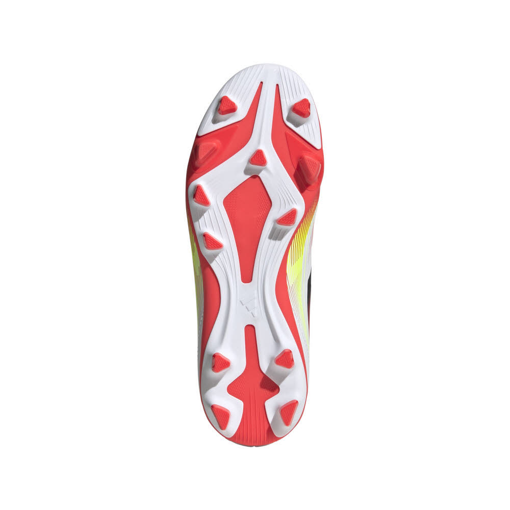 adidas F50 Club Kids FG/MG Fußballschuh Kinder weiß orangerot