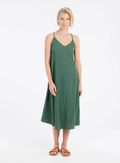 Protest PRTCove Kleid Midikleid Sommerkleid Damen grün