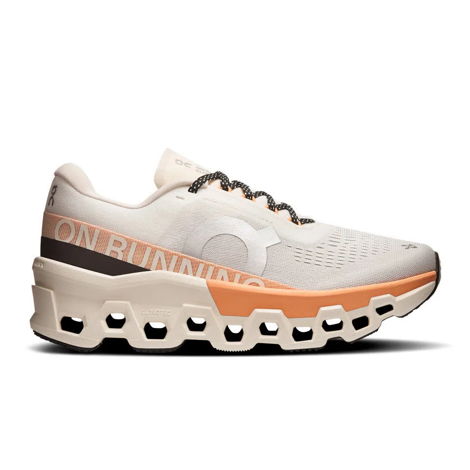 On Cloudmonster 2 Joggingschuh Freizeitschuh Damen Sneaker Laufschuhe weiß
