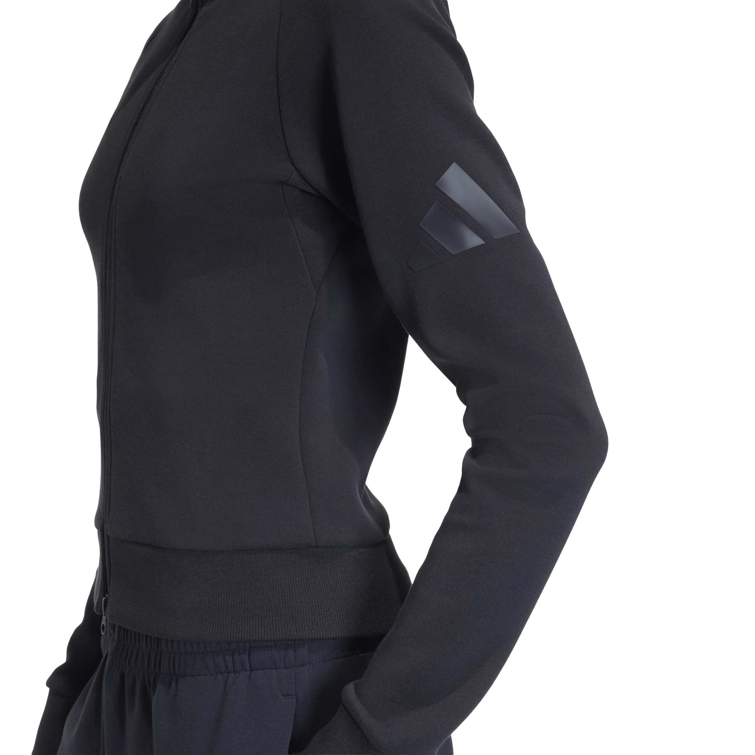 Adidas Soft Lux Trainingsjacke Damen schwarz
