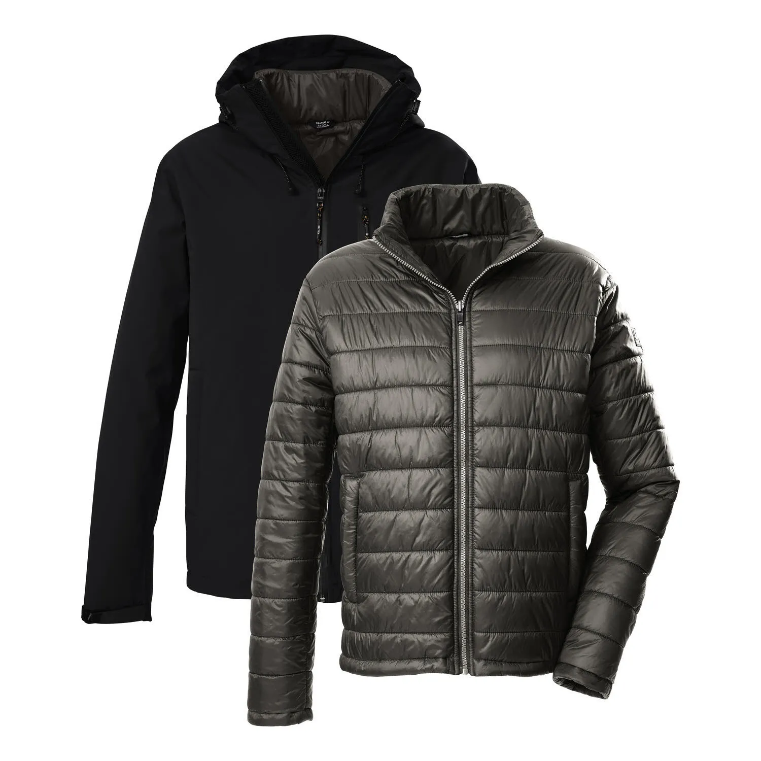 Killtec 3in1-Jacke KOW 95 MN JCKT Herren Kombijacke Freizeitjacke schwarz