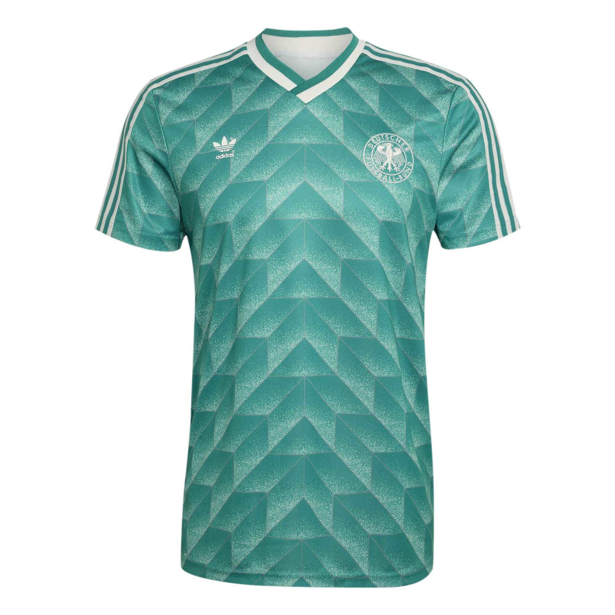 adidas DFB A JSY 90 Herren Auswärtstrikot WM 1990 power green