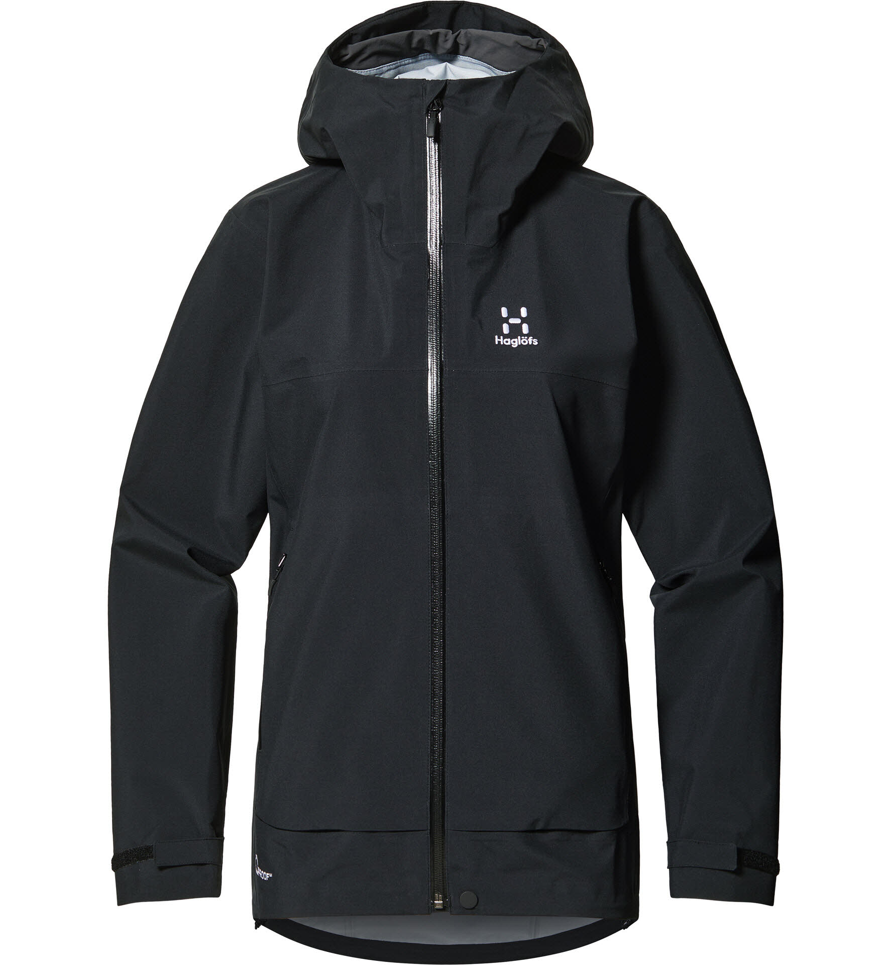 Haglöfs Front Proof Jacket Damen Regenjacke schwarz