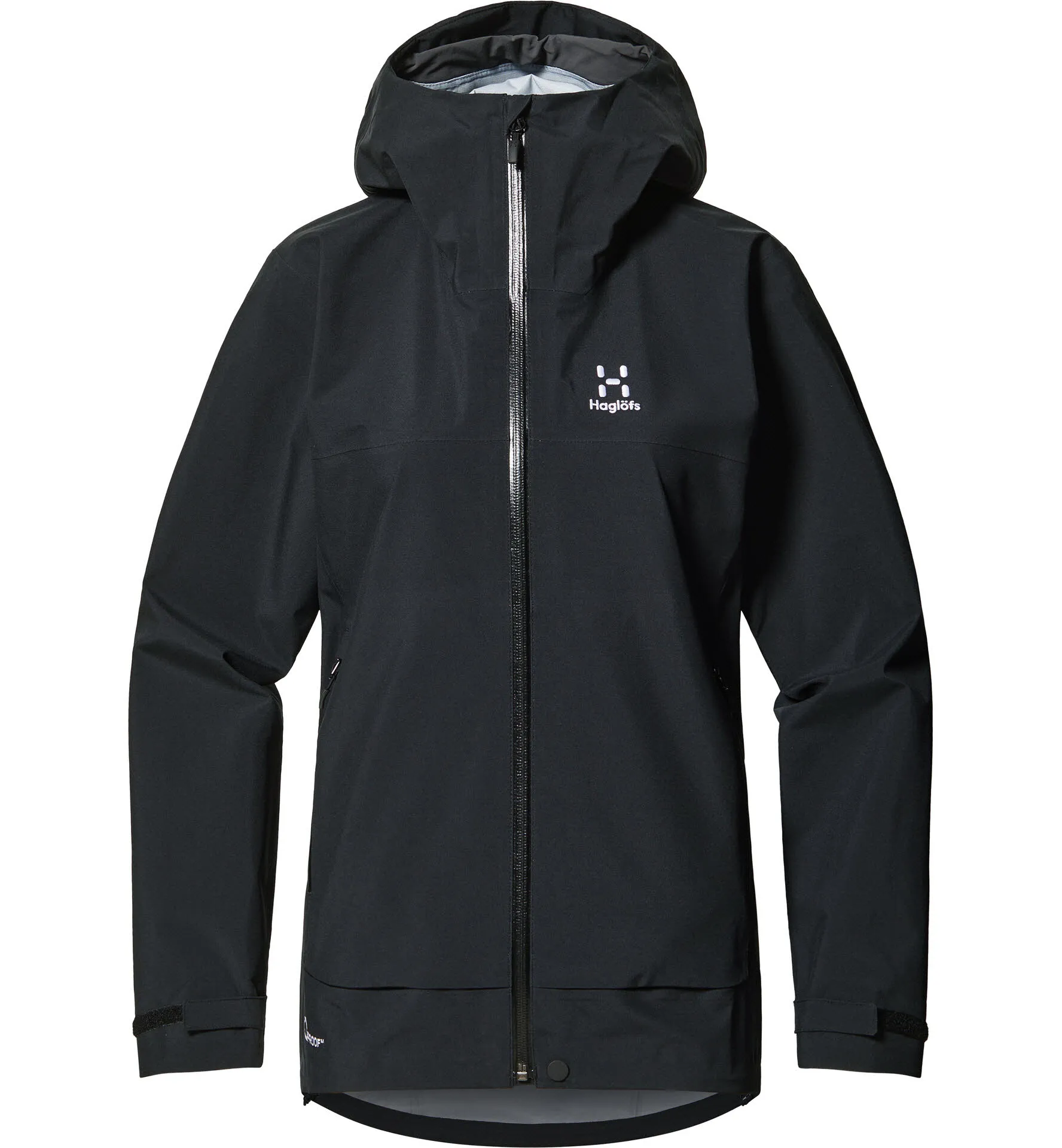 Haglöfs Front Proof Jacket Damen Regenjacke schwarz