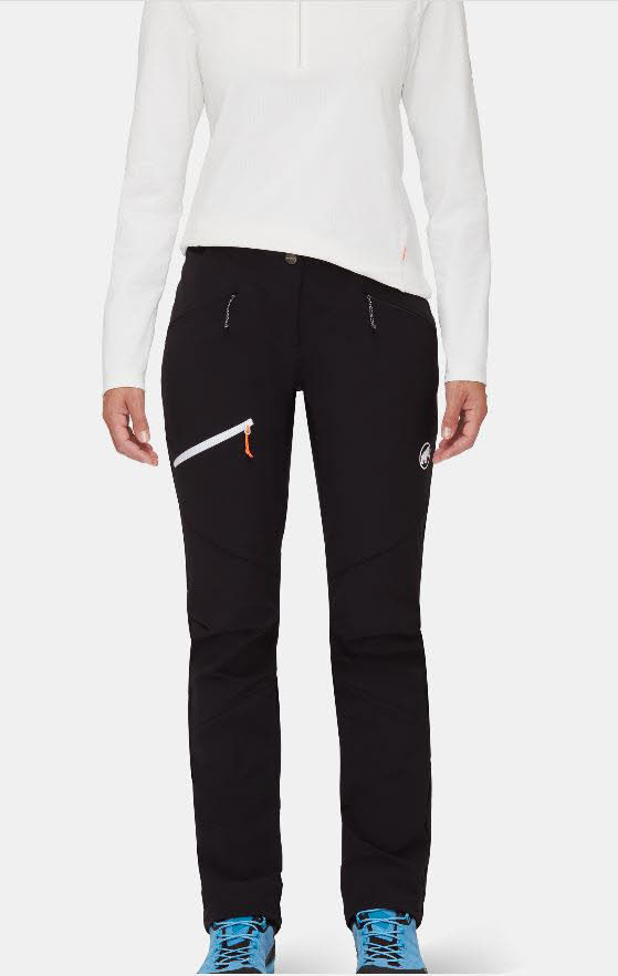 Mammut Taiss Pants Damen Trekkinghose gefüttert Wanderhose schwarz