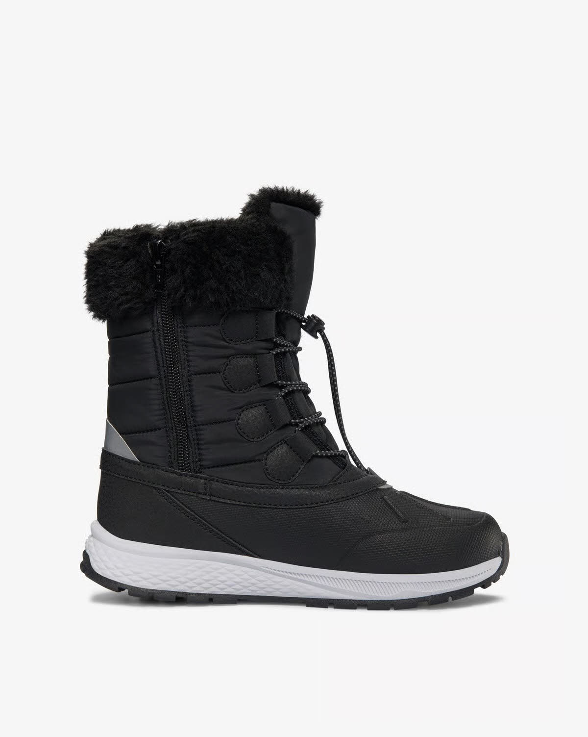 Viking Equip Warm Stiefel Slipper Kinder schwarz