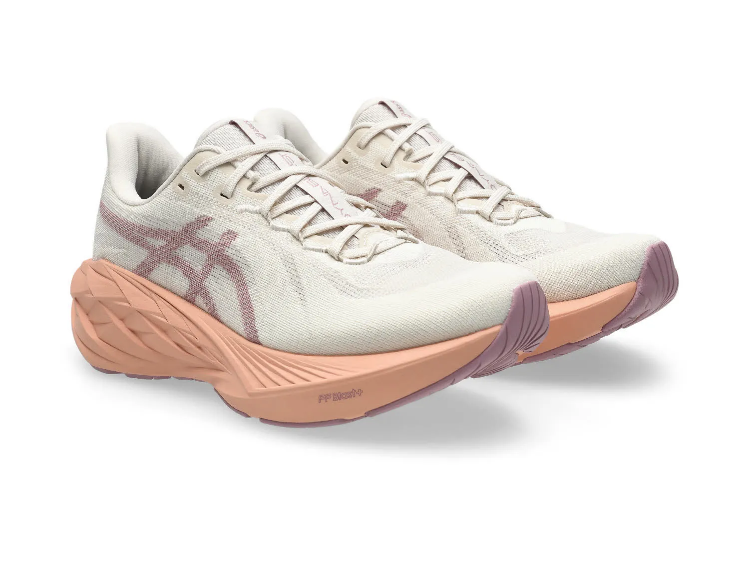 Asics DYNABLAST 6 Damen Laufschuhe Joggingschuhe beige