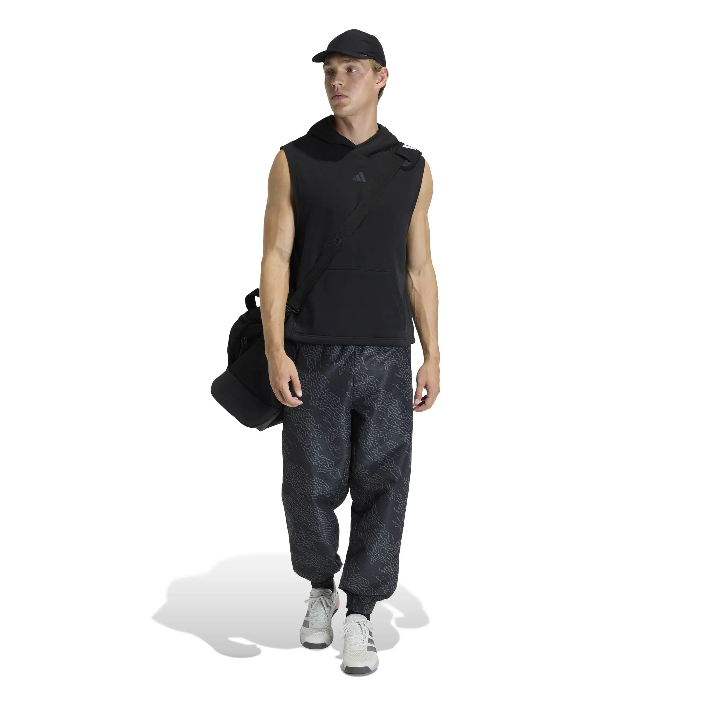 adidas PrimeLift Workout Hoodie Herren Tanktop schwarz