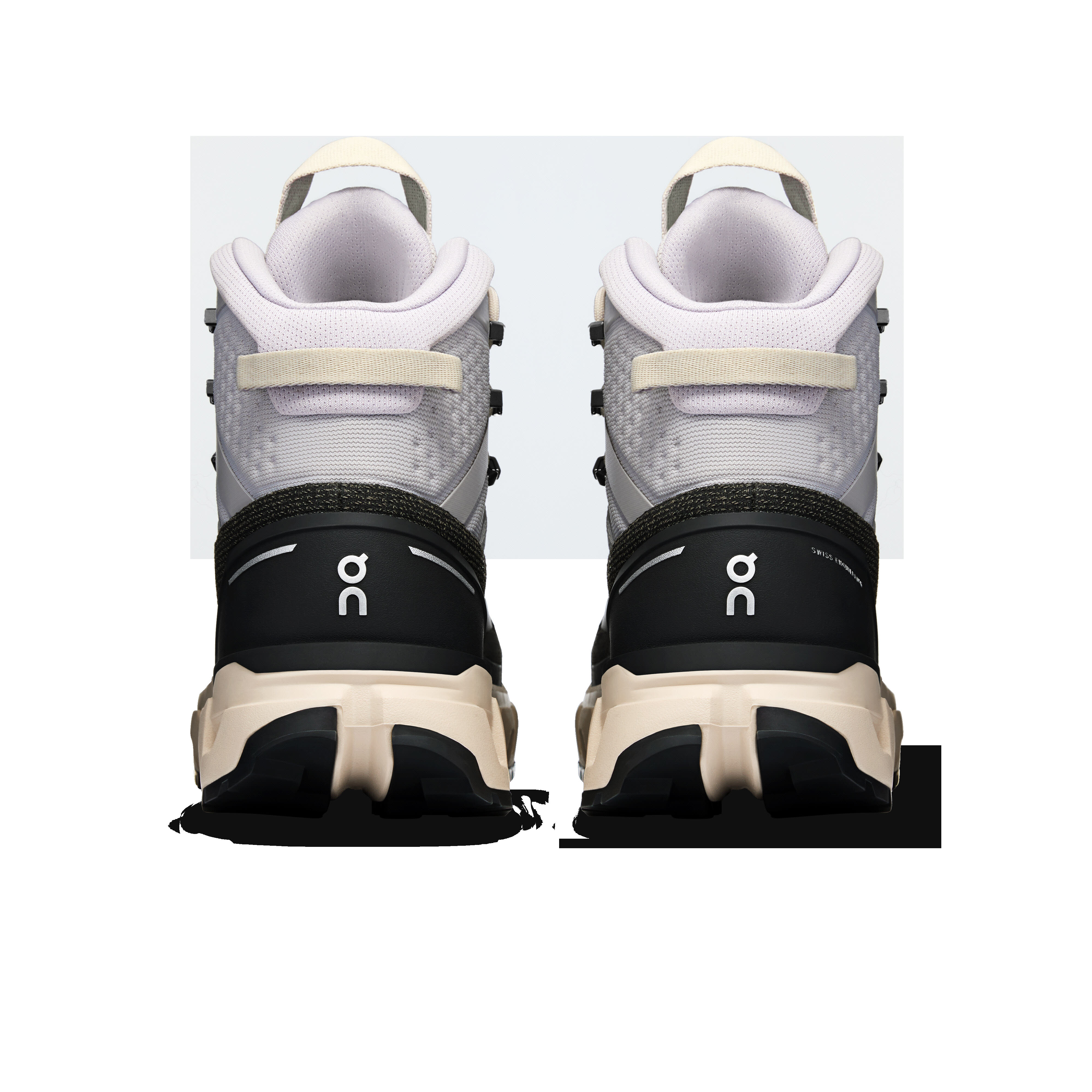 ON Cloudrock Trek WP Trekkingschuhe Wanderschuhe Damen silber weiß
