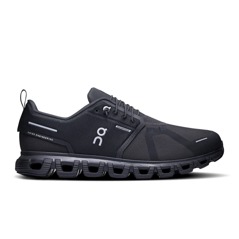 ON CLOUD 6 Waterproof Herren Sneaker Low wasserdicht Freizeitschuhe black/black