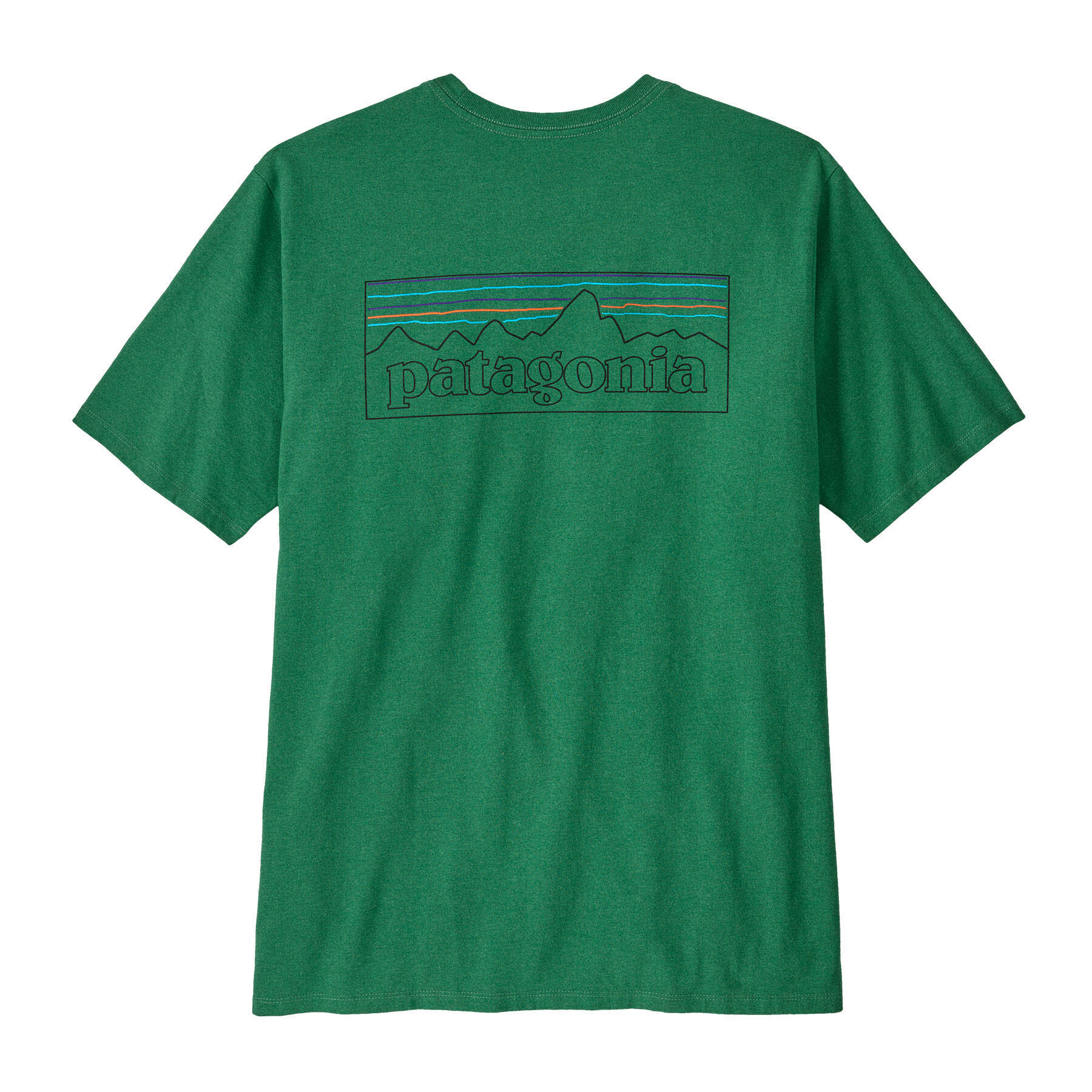 Patagonia Men's P-6 Logo Responsibili-Tee T-Shirt Herren grün