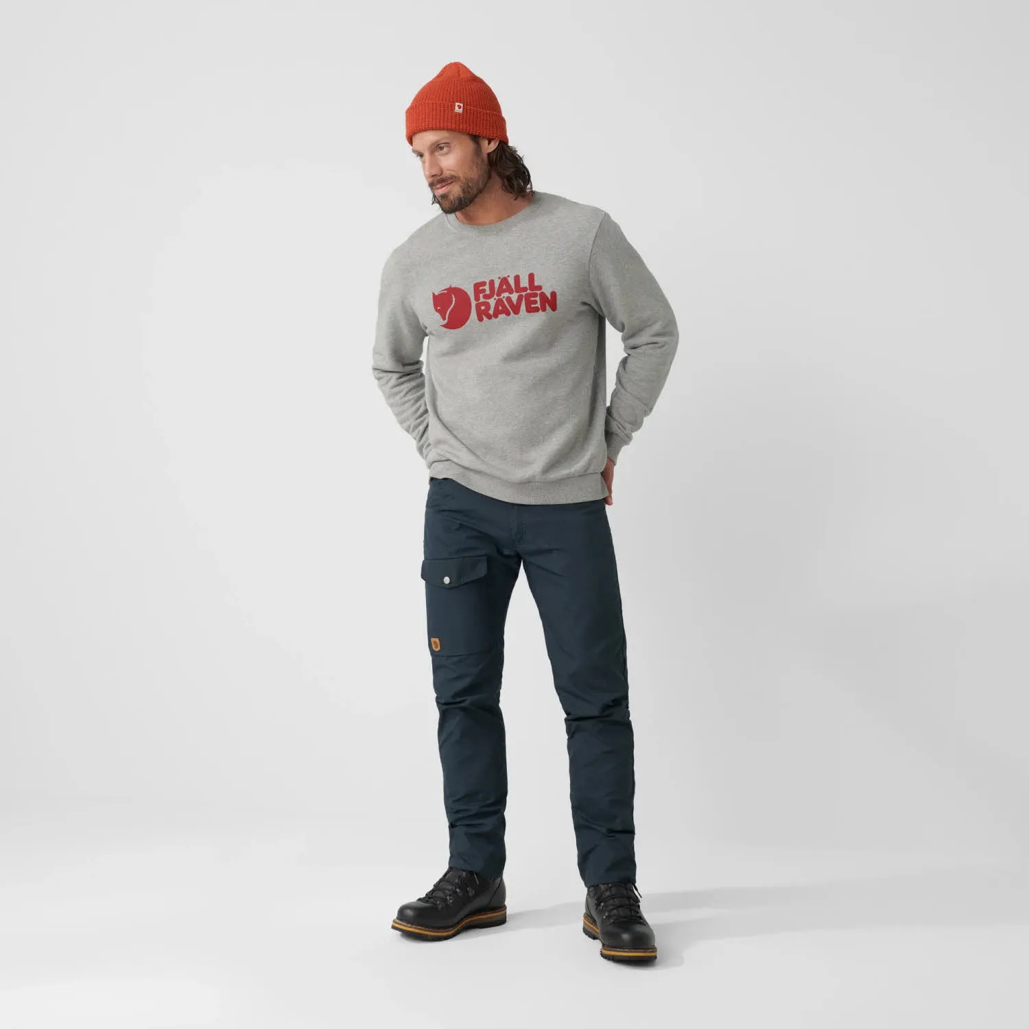 Fjällräven Greenland Jeans M Reg Herren Jeanshose Freizeithose dark navy