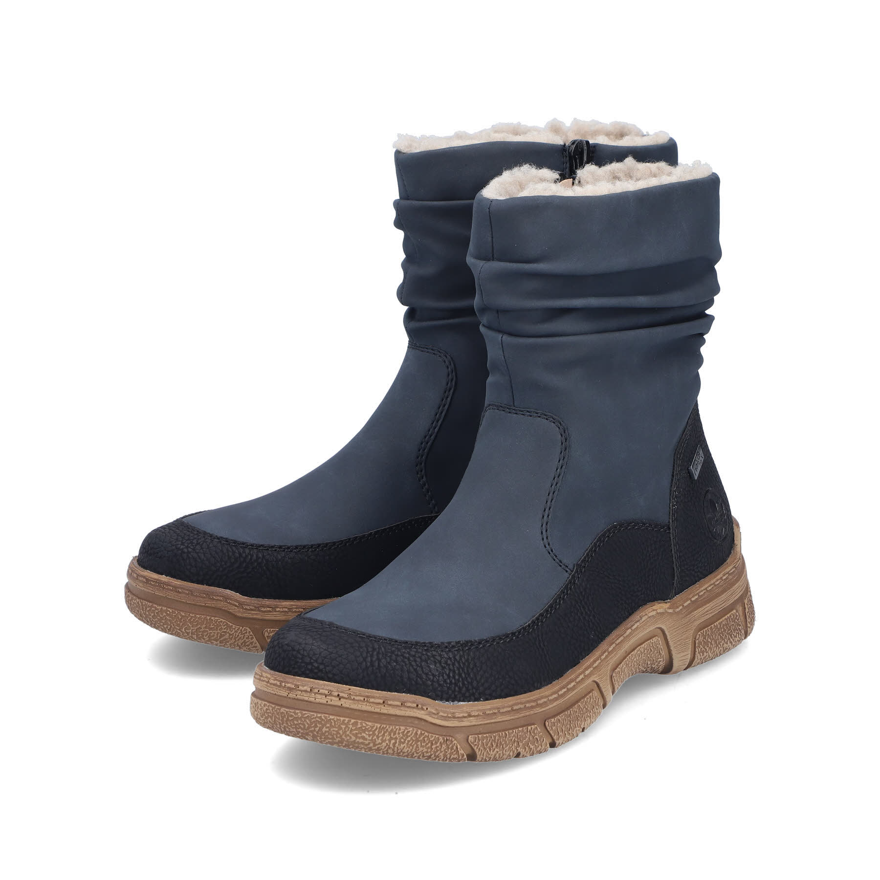 Rieker Damen Kurzstiefel blau