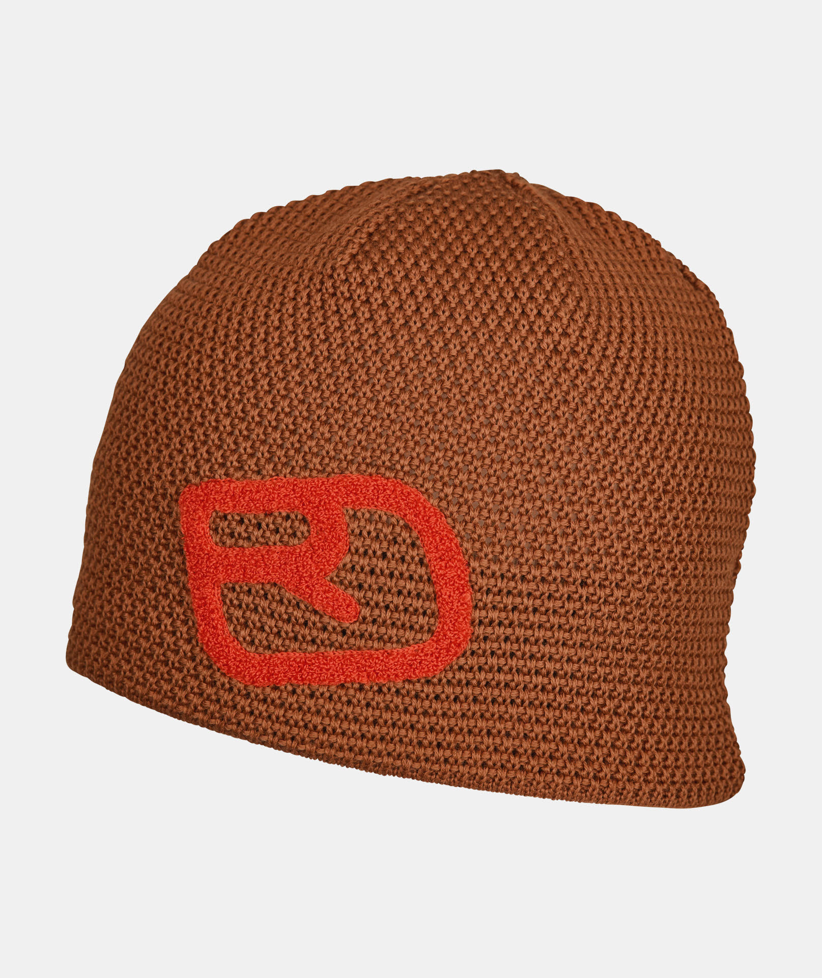 Ortovox ROCK’N'WOOL BEANIE Mütze Funktionsmütze Unisex braunorange