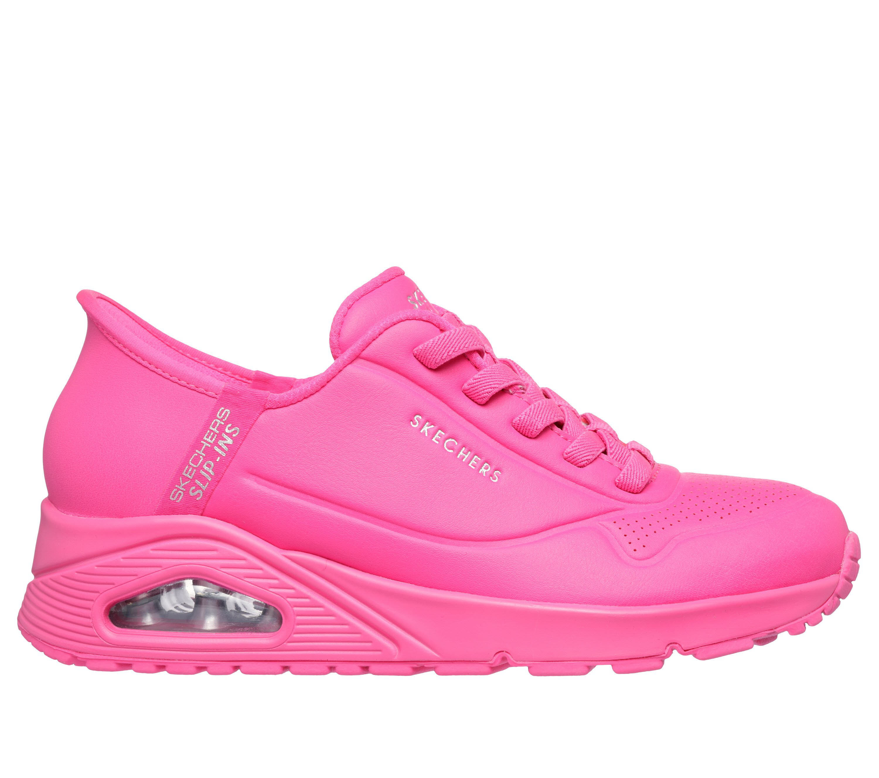 Skechers UNO - EASY-AIR Sneaker Schnürer Damen pink